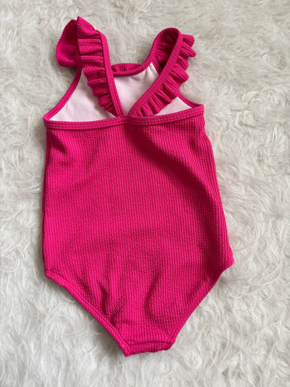 Set of 2 Carter's Toddler Girls Pink Swimsuits - Picture 5 of 5